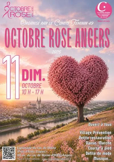 Affiche Octobre Rose CF49 2026