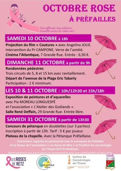 Octobre Rose à Préfailles 2026